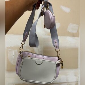 Small crossbody purple women purse/bag